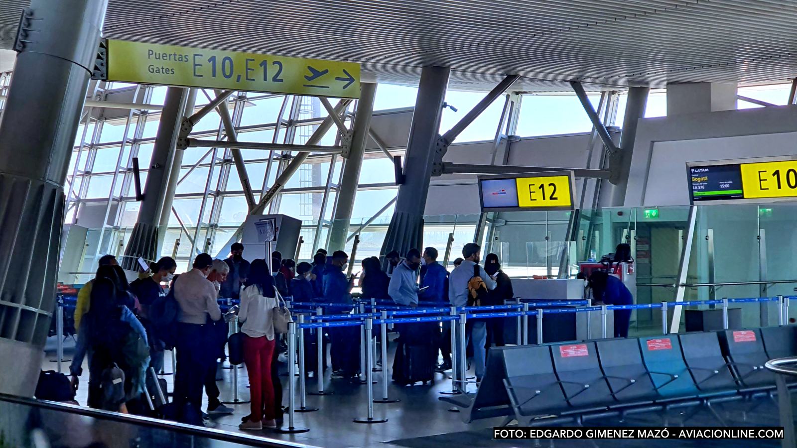 El tráfico de pasajeros en aeropuertos de América Latina y el Caribe