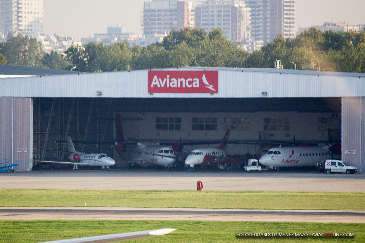 Avianca Argentina hangars at Aeroparque Jorge Newbery - 2017