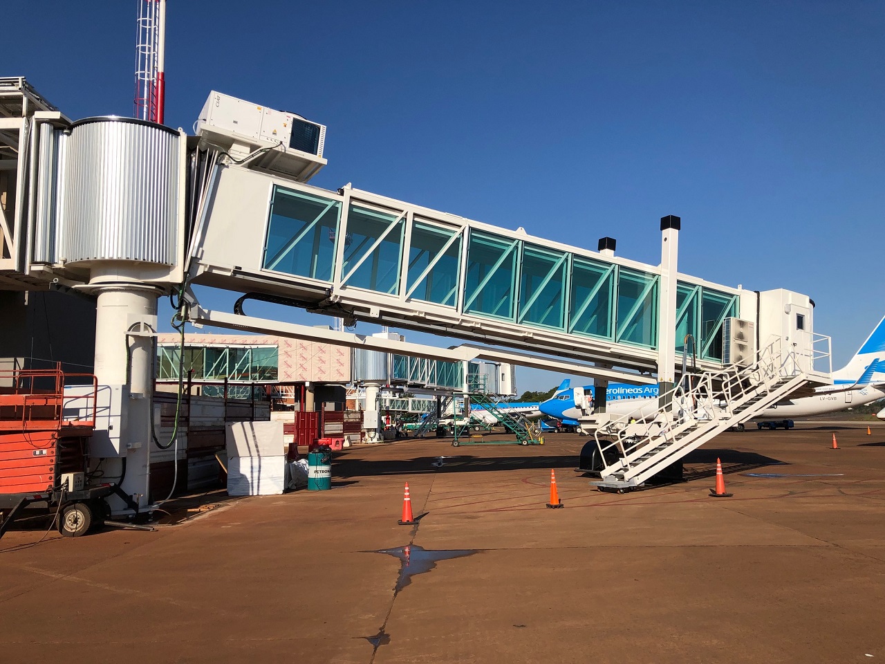 Puerto Iguazu obras jul 2019