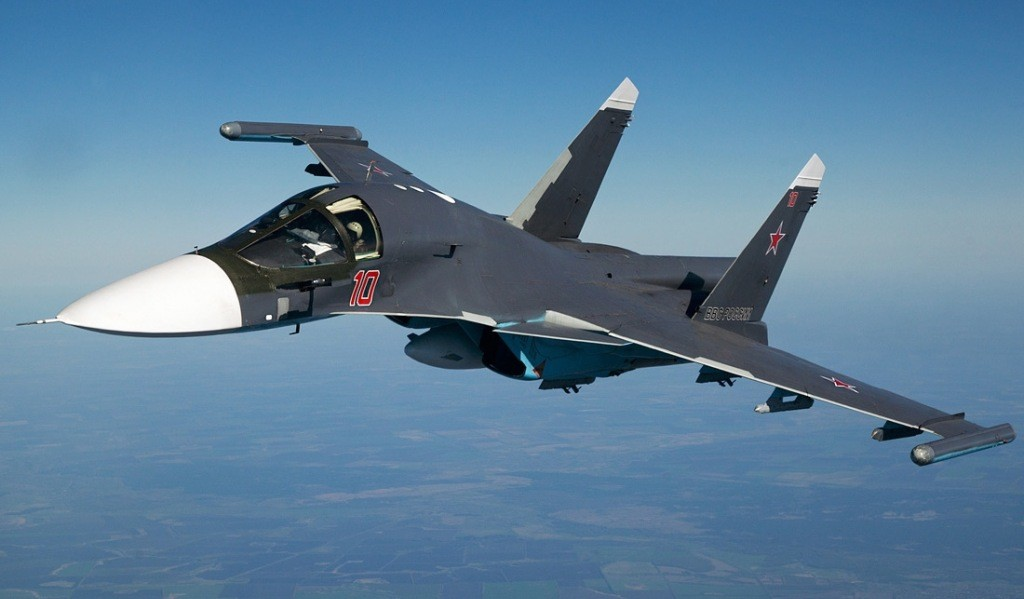 Su-34 utilizó en combate un misil hipersónico Kinzhal por primera vez