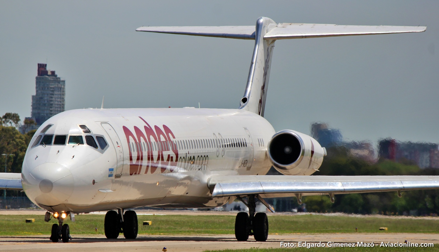 Andes MD-83 LV-WGN Aeroparque