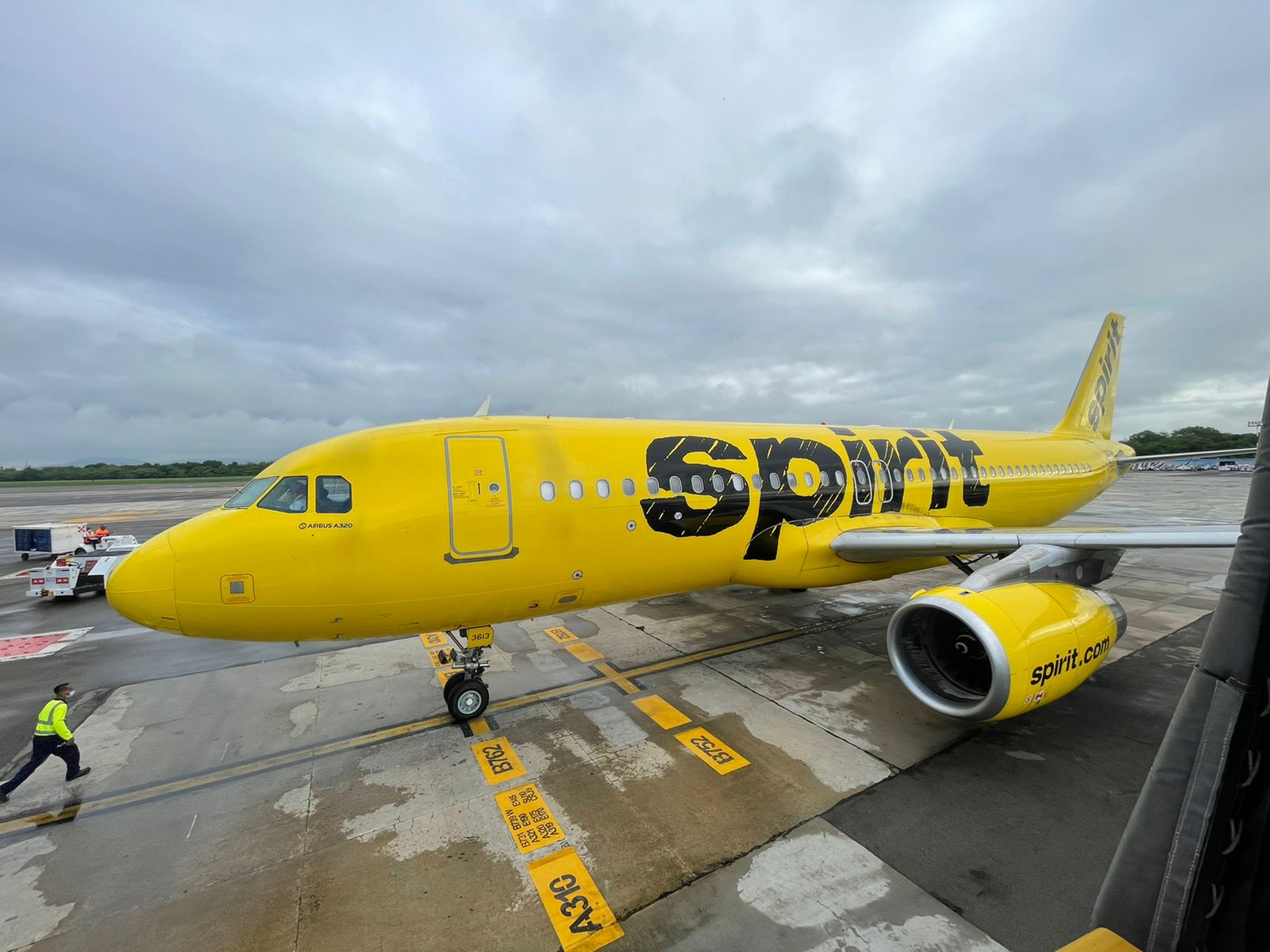 Avión de Spirit Airlines