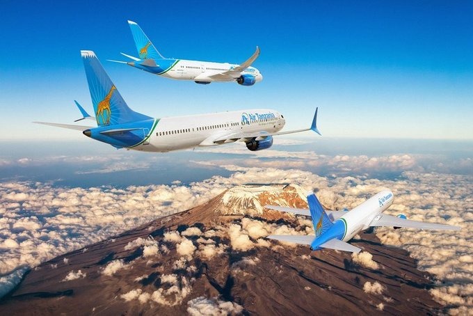 Air Tanzania Receives Its 1st Boeing 737 MAX