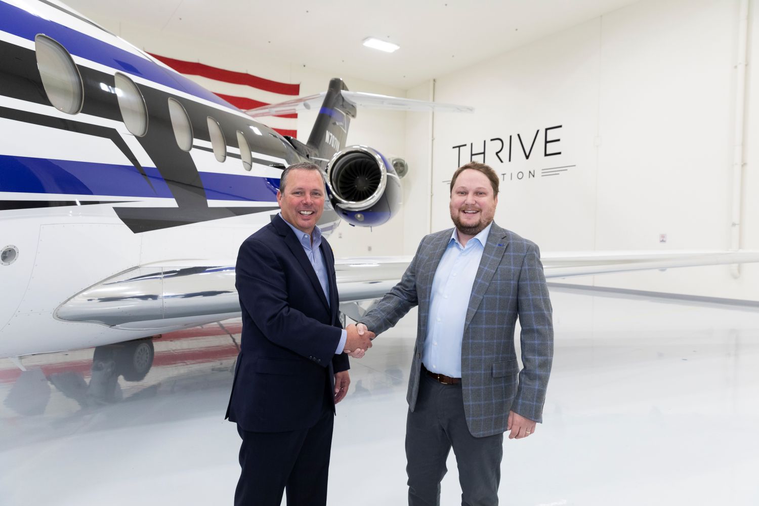 Cessna Citation Longitude. Thrive Aviation Order. Foto: Thrive Aviation