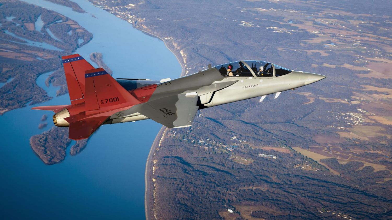 Saab/Boeing T-7A Red Hawk advanced trainer aircraft