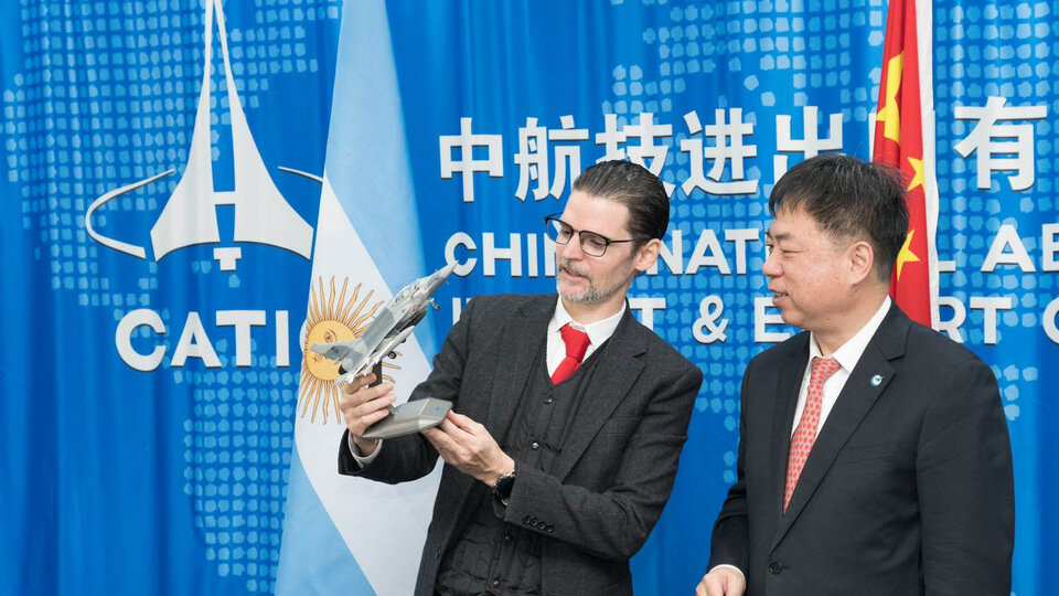 Embajador Vaca Narvaja en CATIC