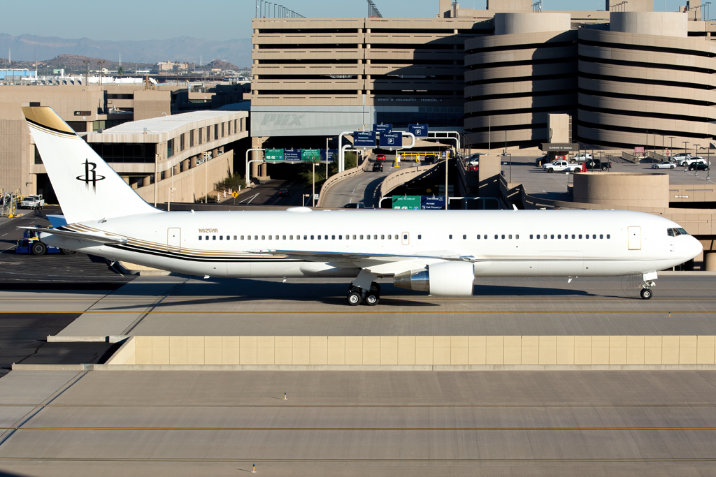 El equipo de Houston Rockets incorpora un Boeing B767-300ER VIP ex Conviasa y Avianca