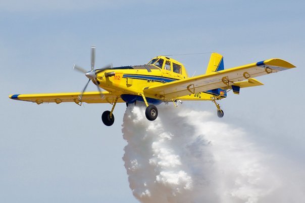 Aeroaplicación: La importancia de los aviones agrícolas en la lucha contra el fuego