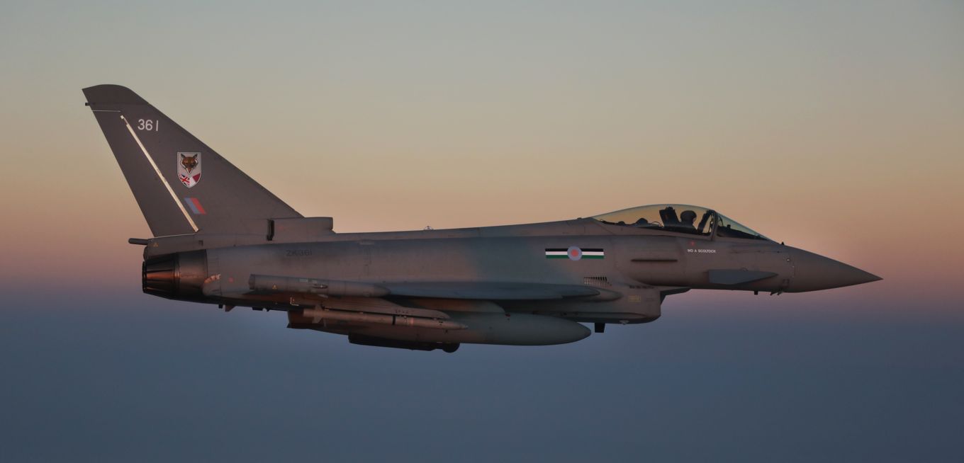 Typhoon del 12 Escuadron.