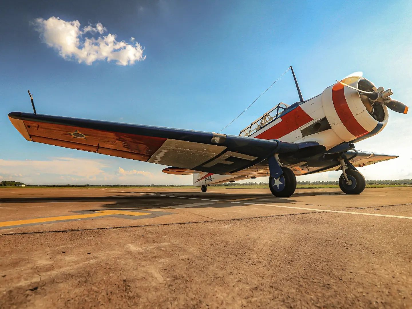 Texan T-6 Fumaça