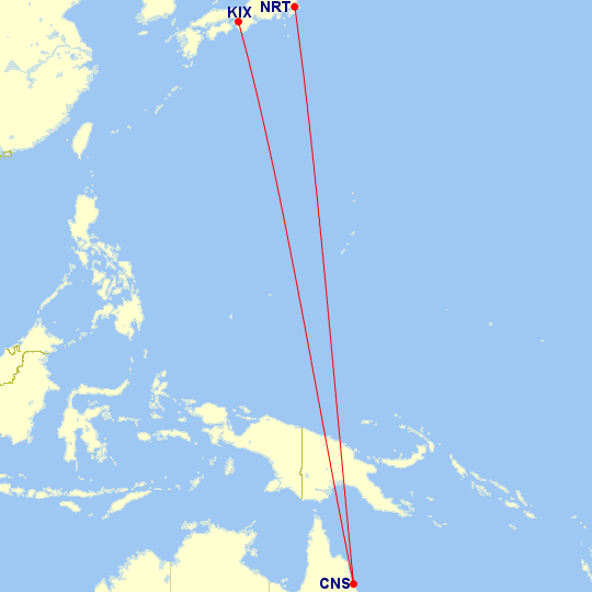 Jetstar Cairns Japan