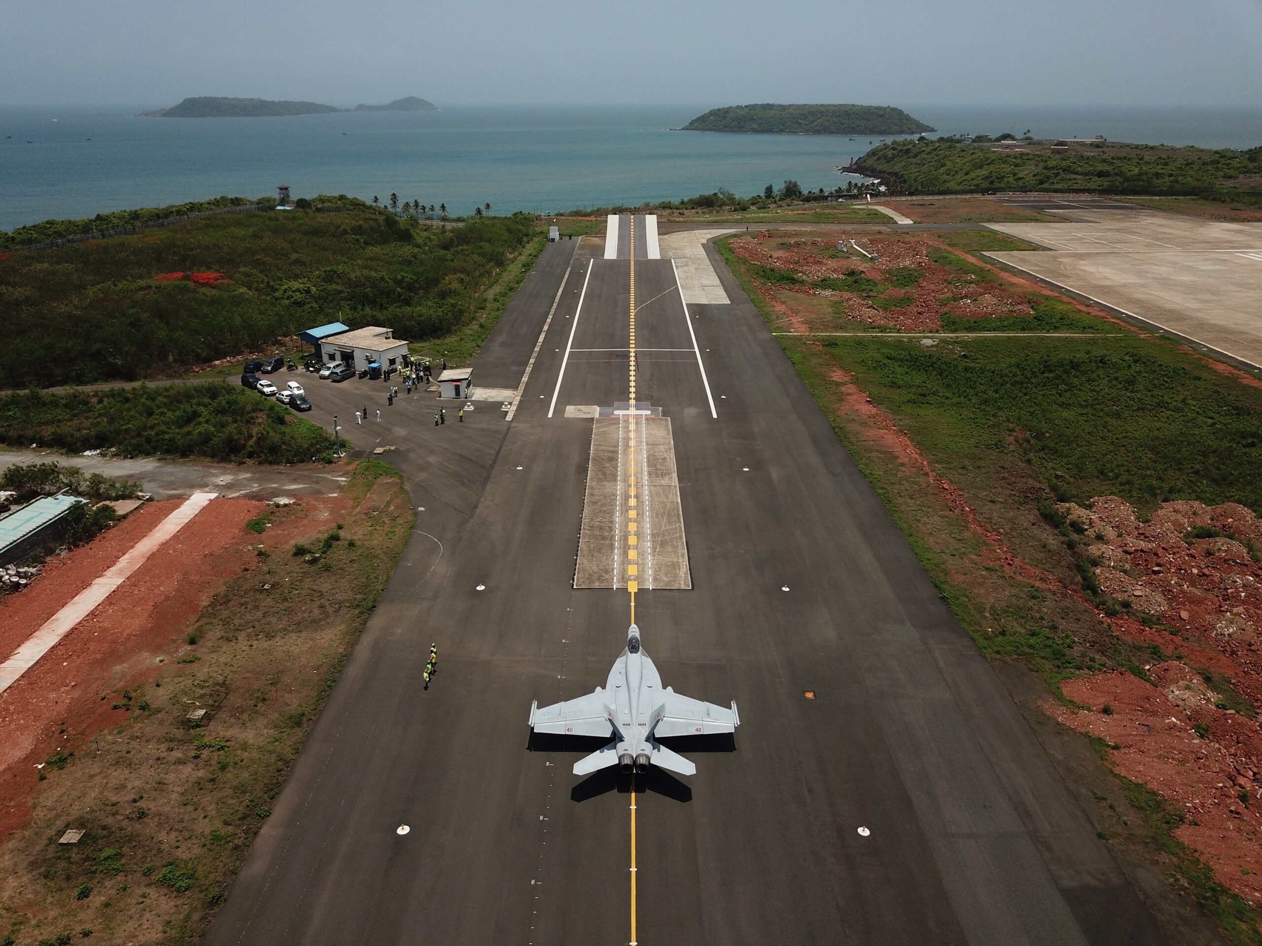 Super Hornet ski-jump Hansa India