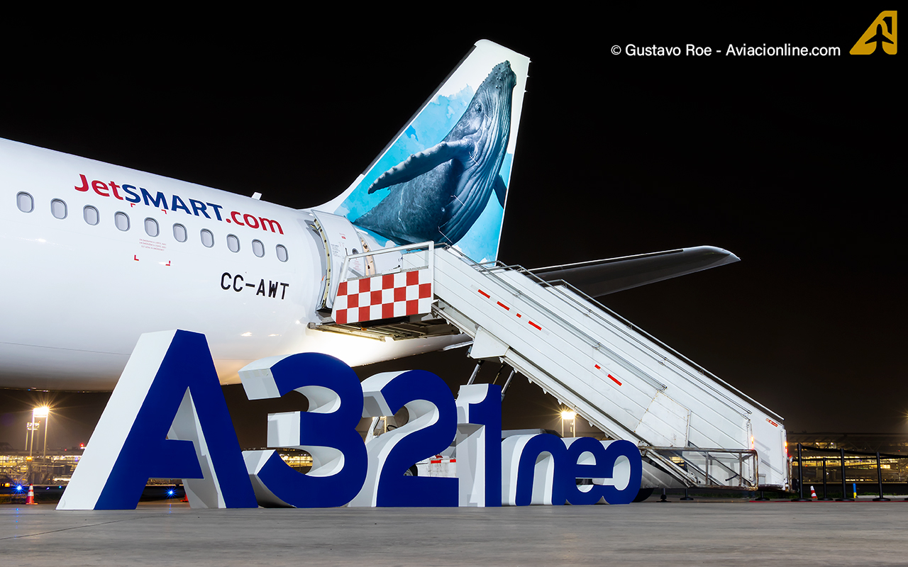 Airbus A321-271N - JetSMART - CC-AWT