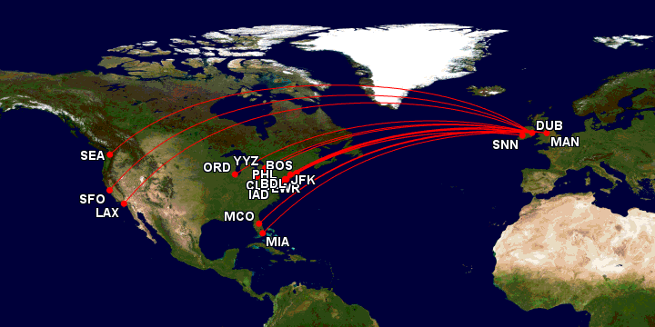 Aer Lingus Hartford 