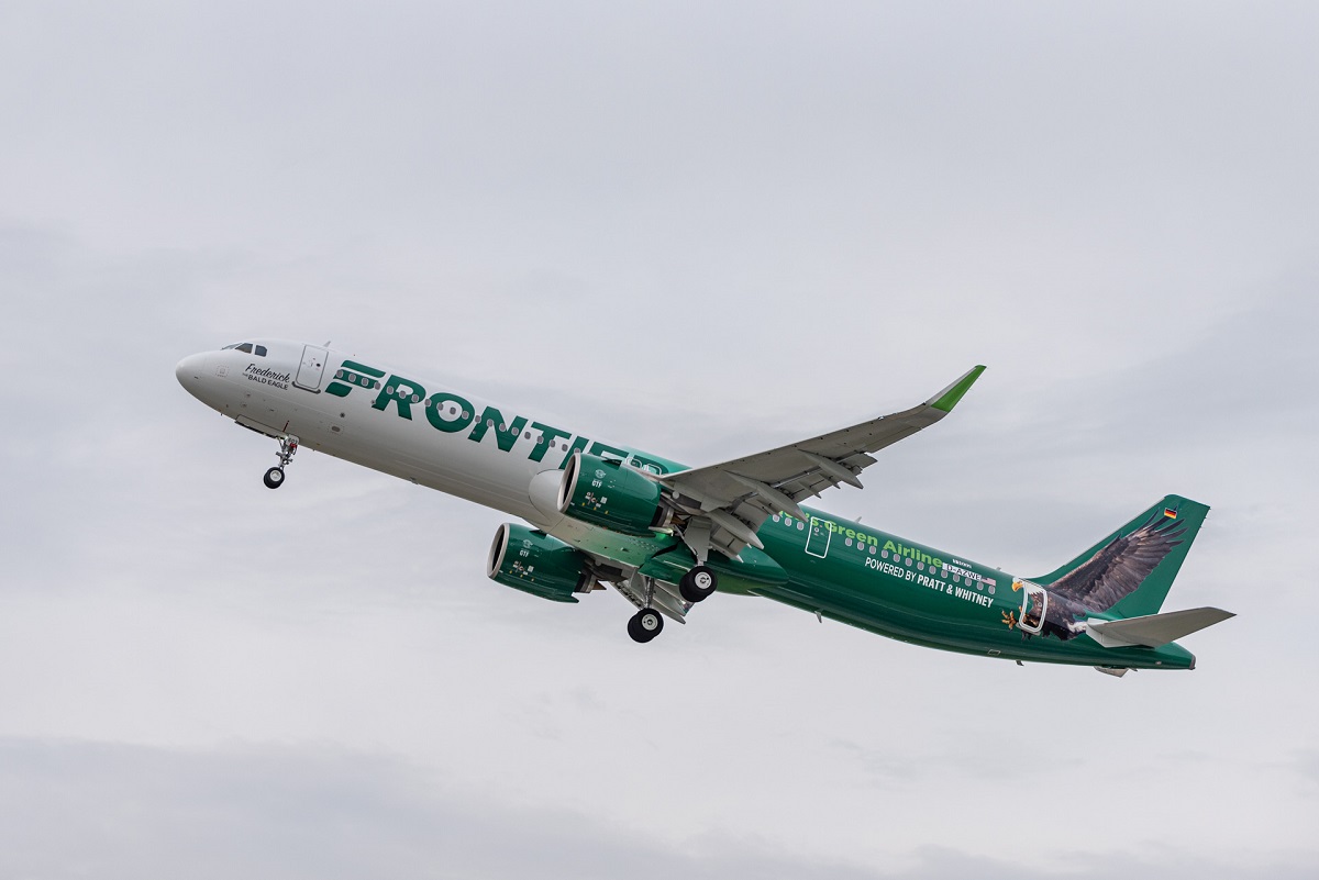 Airbus A321 Neo Frontier Airlines Pratt & Whitney