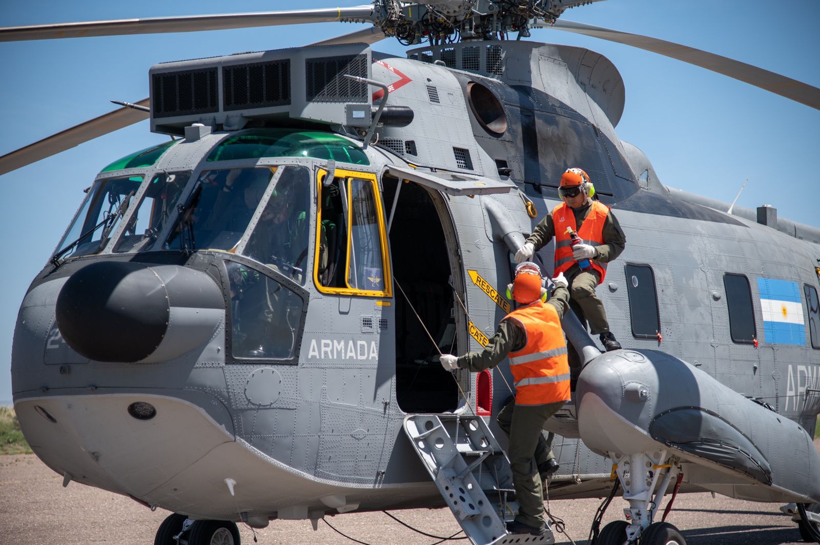 Sea King Armada Argentina Incidente