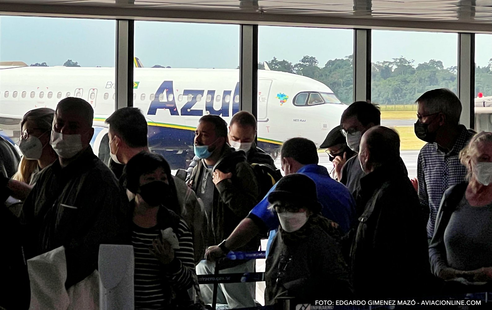 foz do iguacu foz de iguazu brasil aeropuerto pasajeros azul