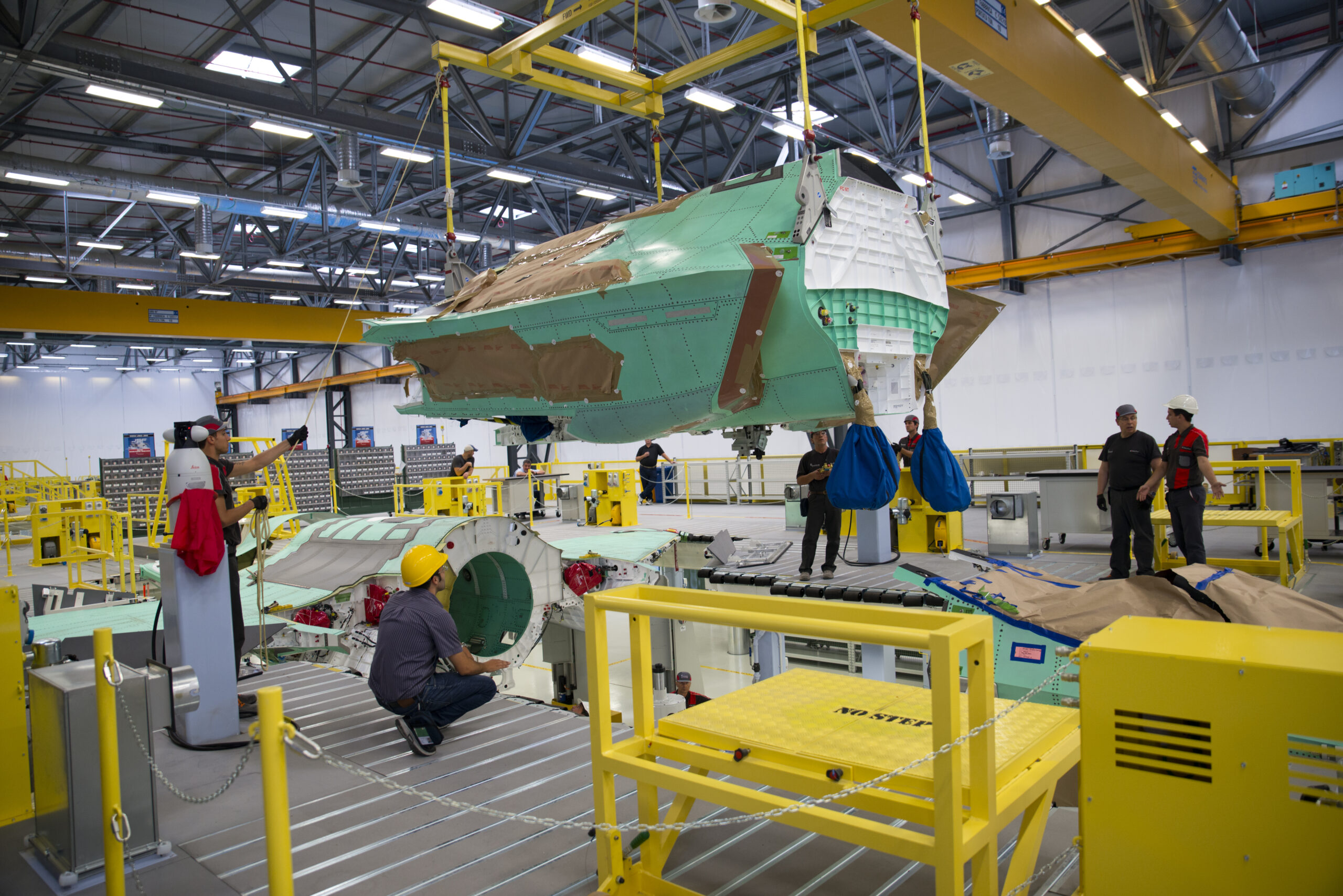 F-35 fuselaje central / center fuselage