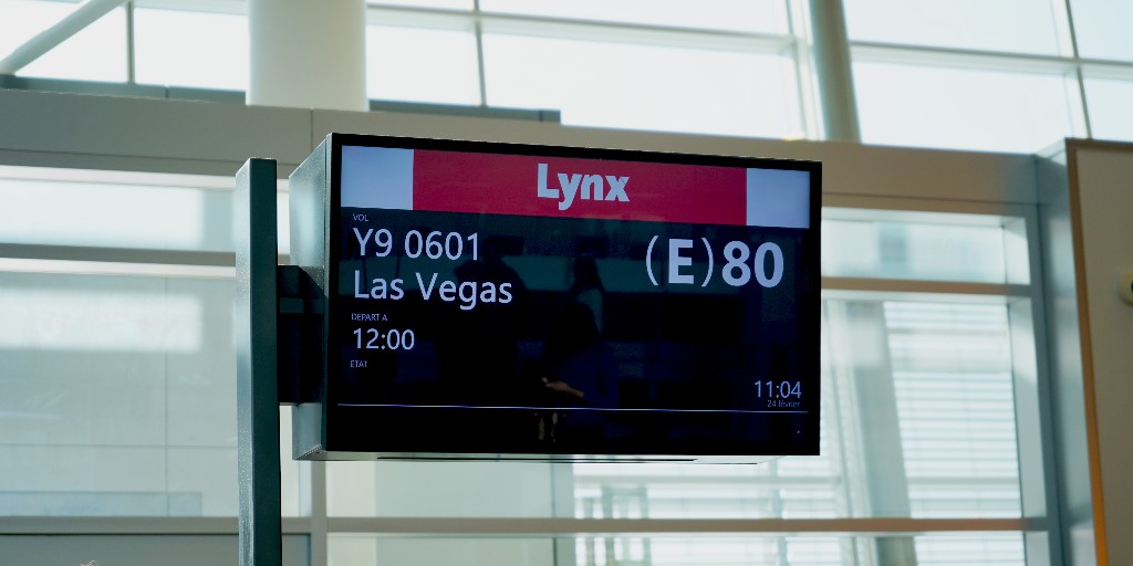 This Friday (24), Lynx Air inaugurated its non-stop operations between Calgary (YYC) and Las Vegas (LAS), this is the company