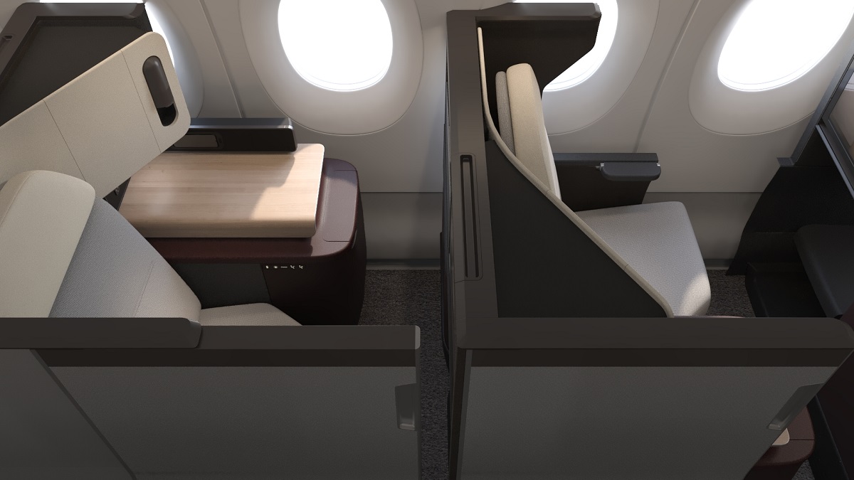 Qantas Airbus A350-1000 Business Class