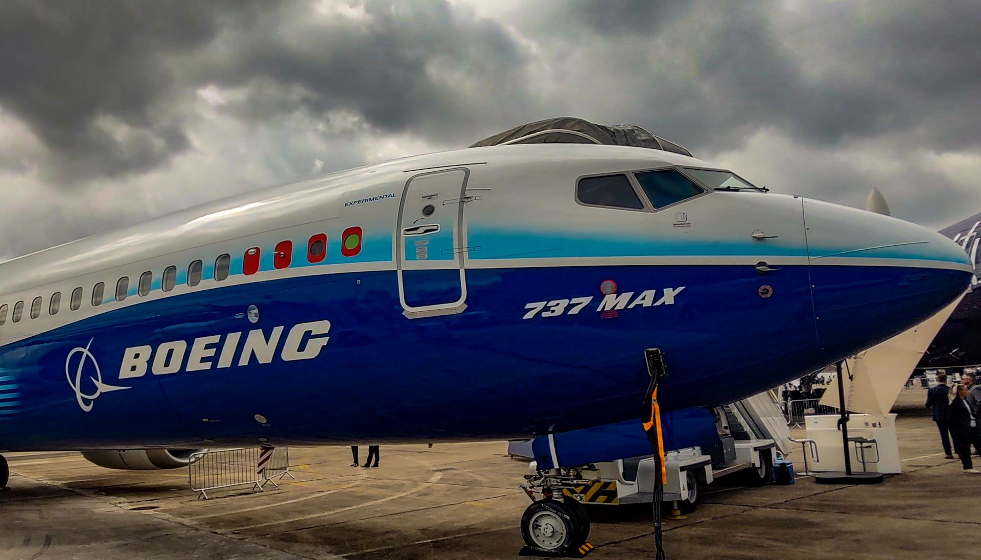 Boeing 737-10 at 2023 Paris Air Show