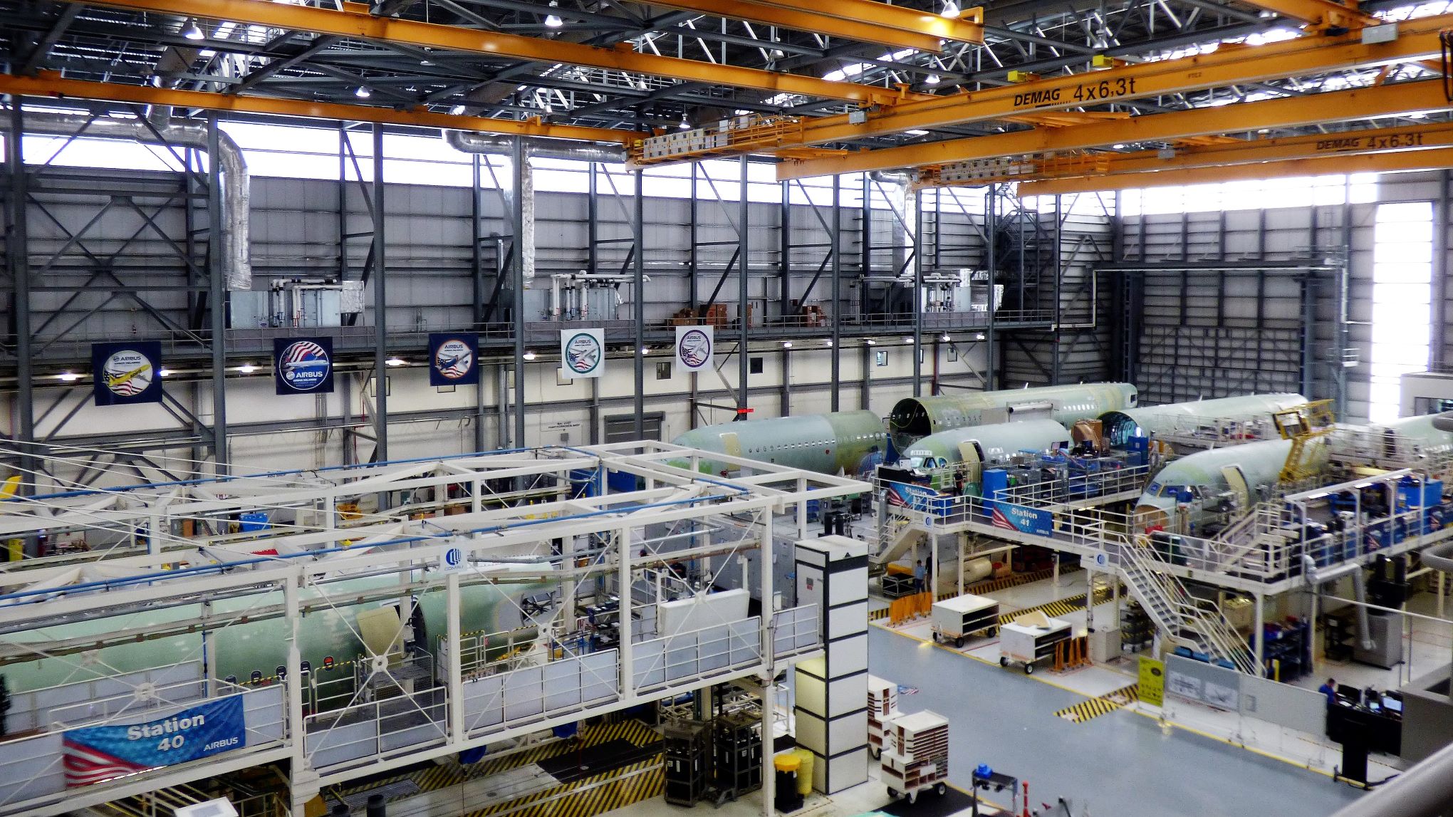 Airbus U.S. Manufacturing Facility en Mobile, Alabama (Photo: Pablo Diaz- Aviacionline)