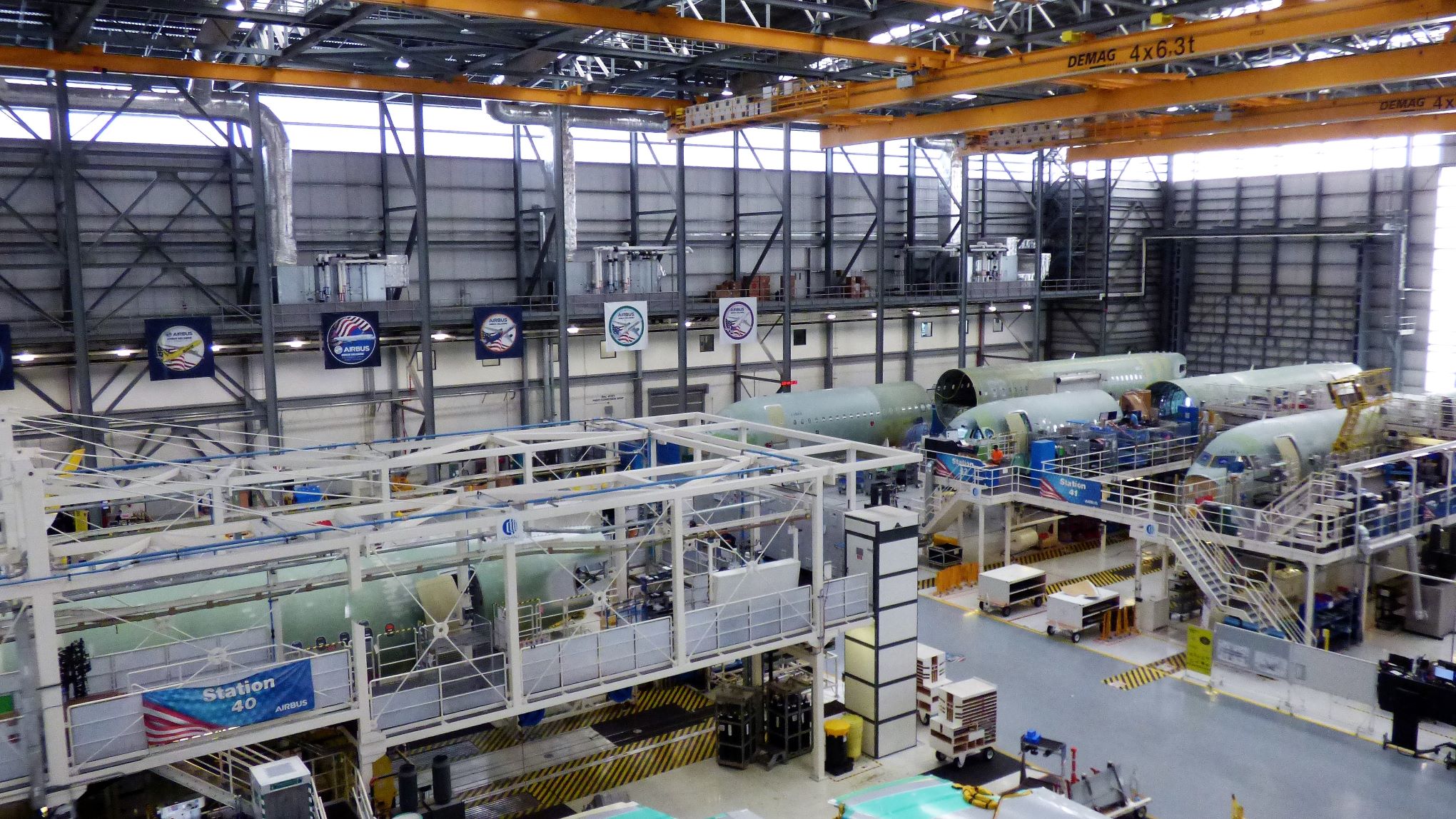 Airbus U.S. Manufacturing Facility en Mobile, Alabama (Photo: Pablo Diaz- Aviacionline)