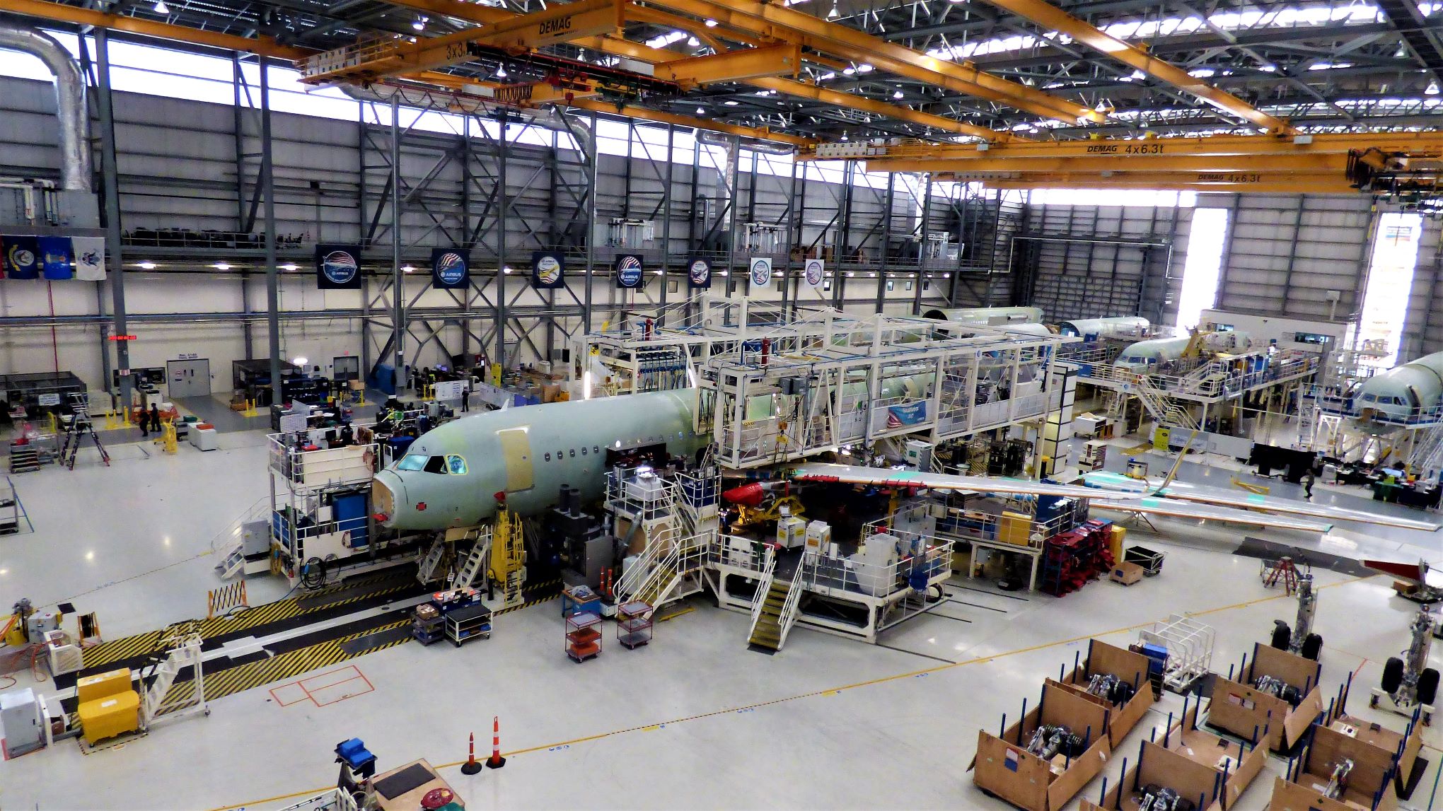 Airbus U.S. Manufacturing Facility en Mobile, Alabama (Photo: Pablo Diaz- Aviacionline)