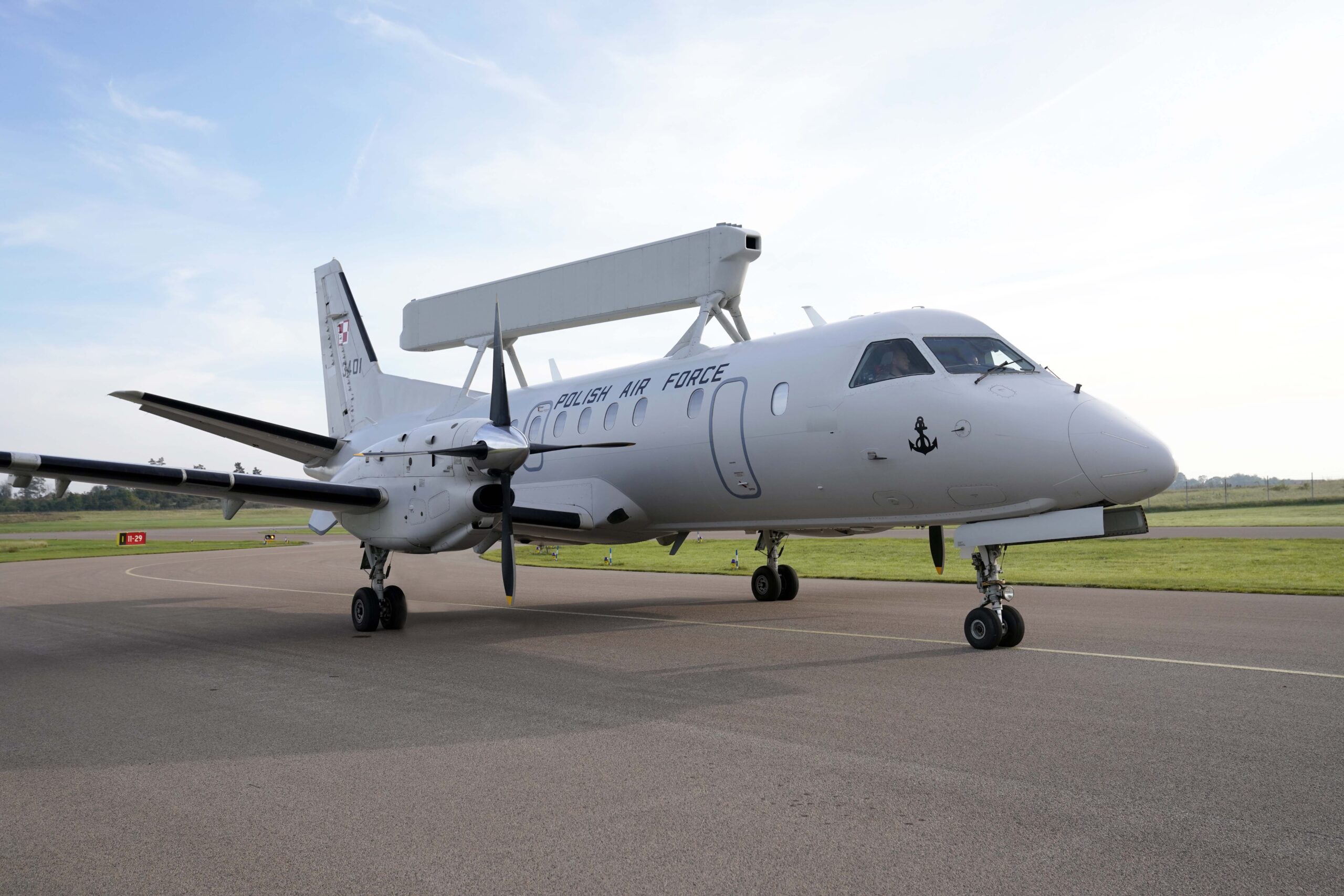 First Saab 340 AEW for Poland