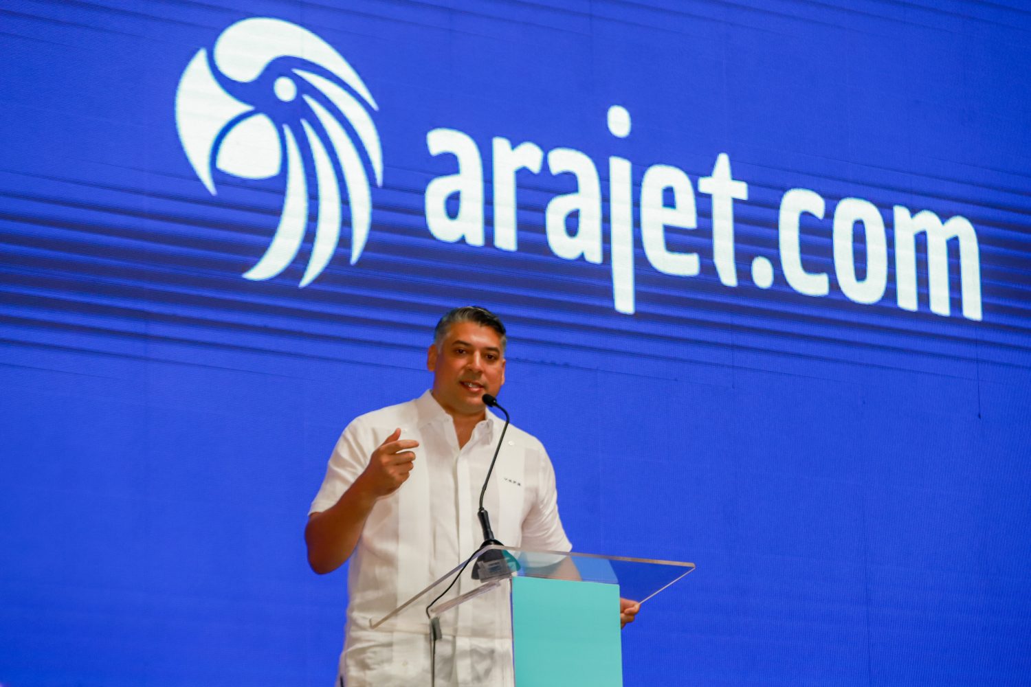 Victor Pacheco, founder and CEO of Arajet