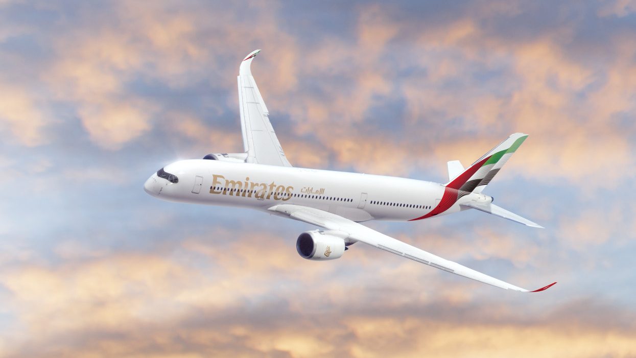 航空機・ヘリコプター Emirates Airbus A350-900 1:400 Emirates A350-900 Reg:A6-EXA 1:400 Scale GeminiJets