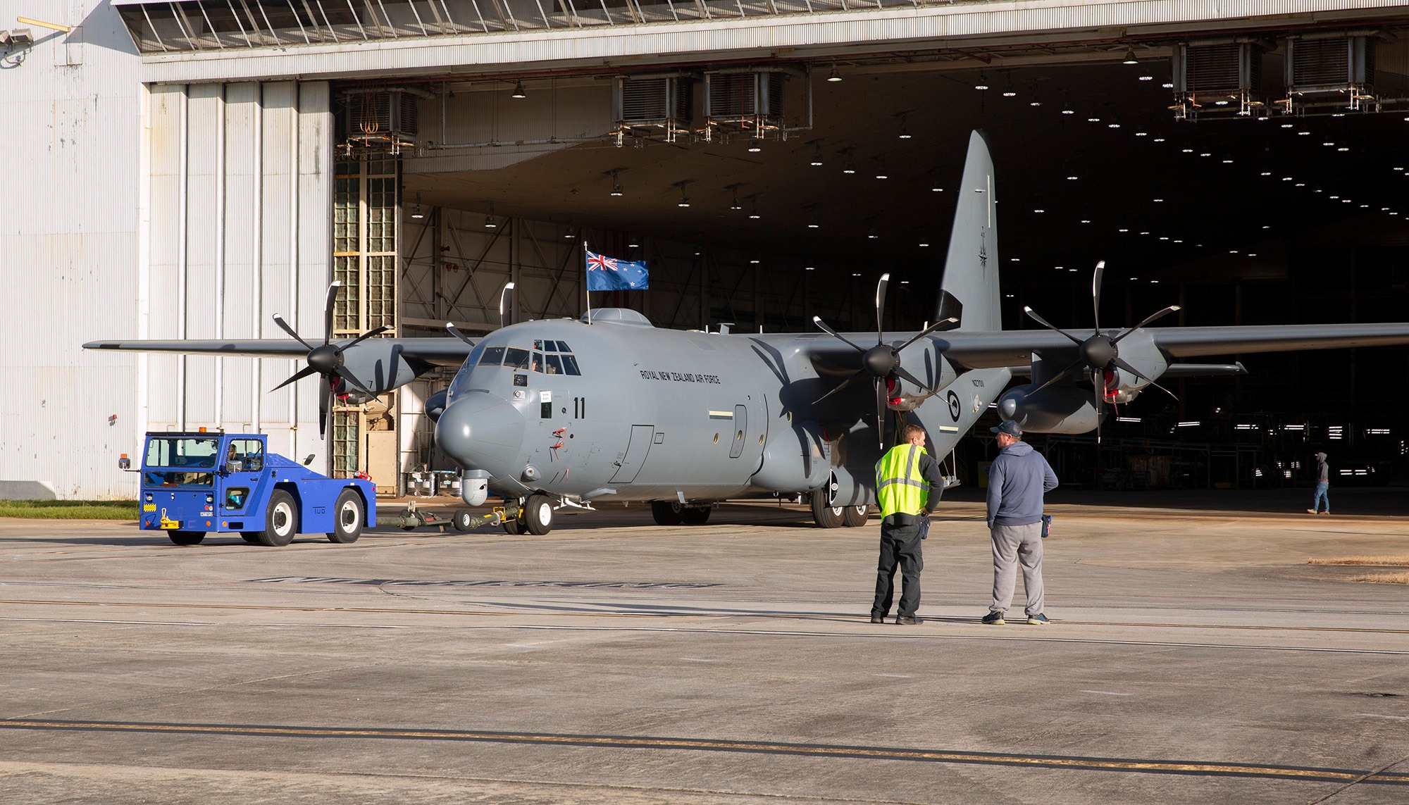 C-130J-30 Super Hercules Real Fuerza Aérea de Nueva Zelanda