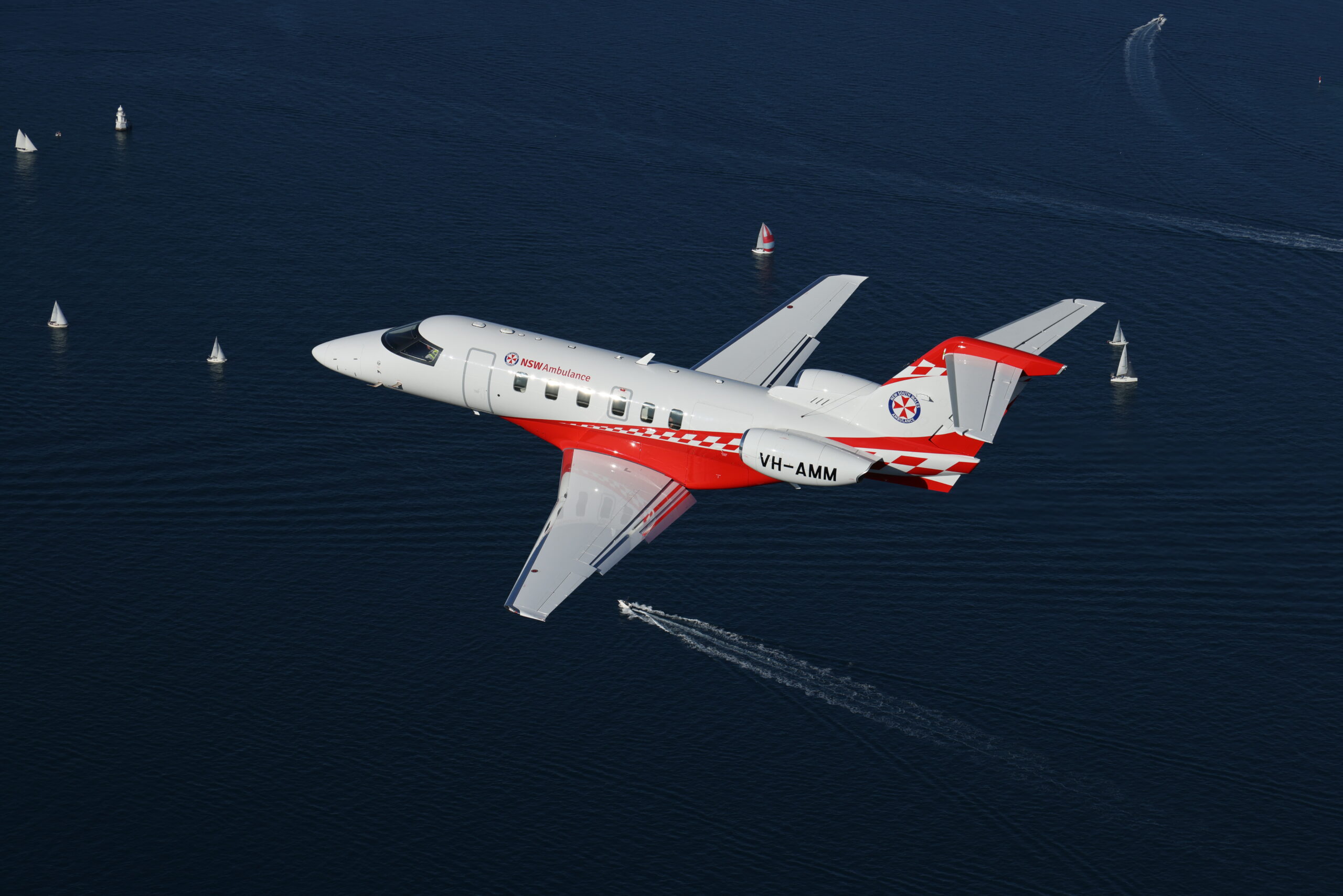 Pilatus PC-24. Foto: New South Wales Ambulance