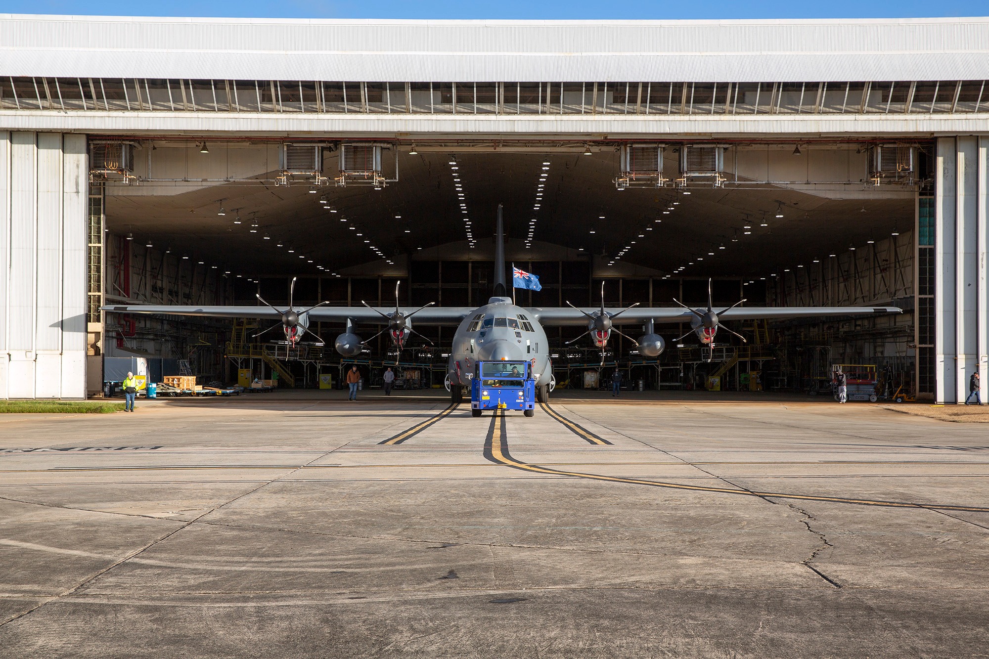 first C-130J-30 Super Hercules for New Zeland