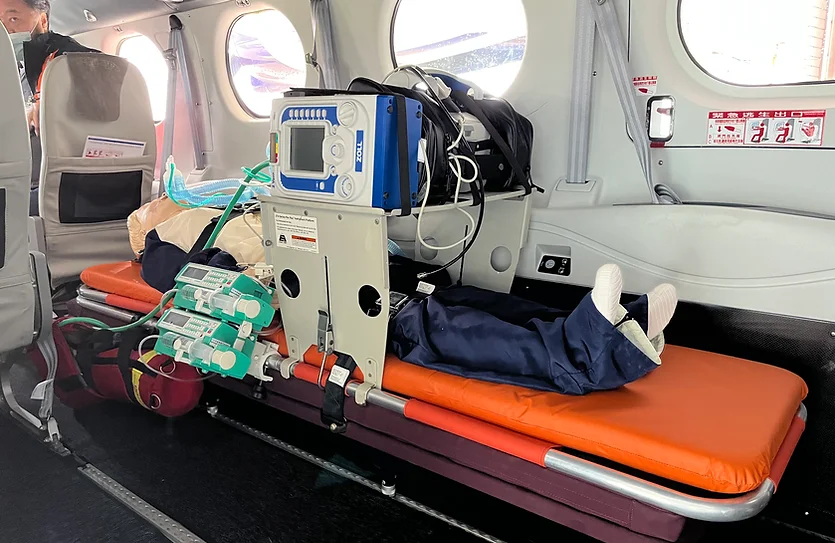 Tecnam P2012 MEDEVAC. Foto: Apex