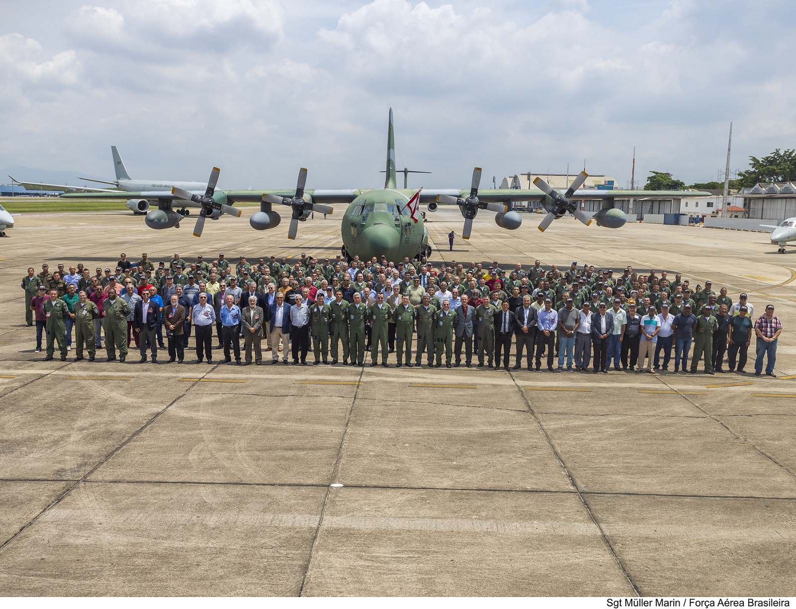 C-130 de la Fuerza Aérea Brasileña