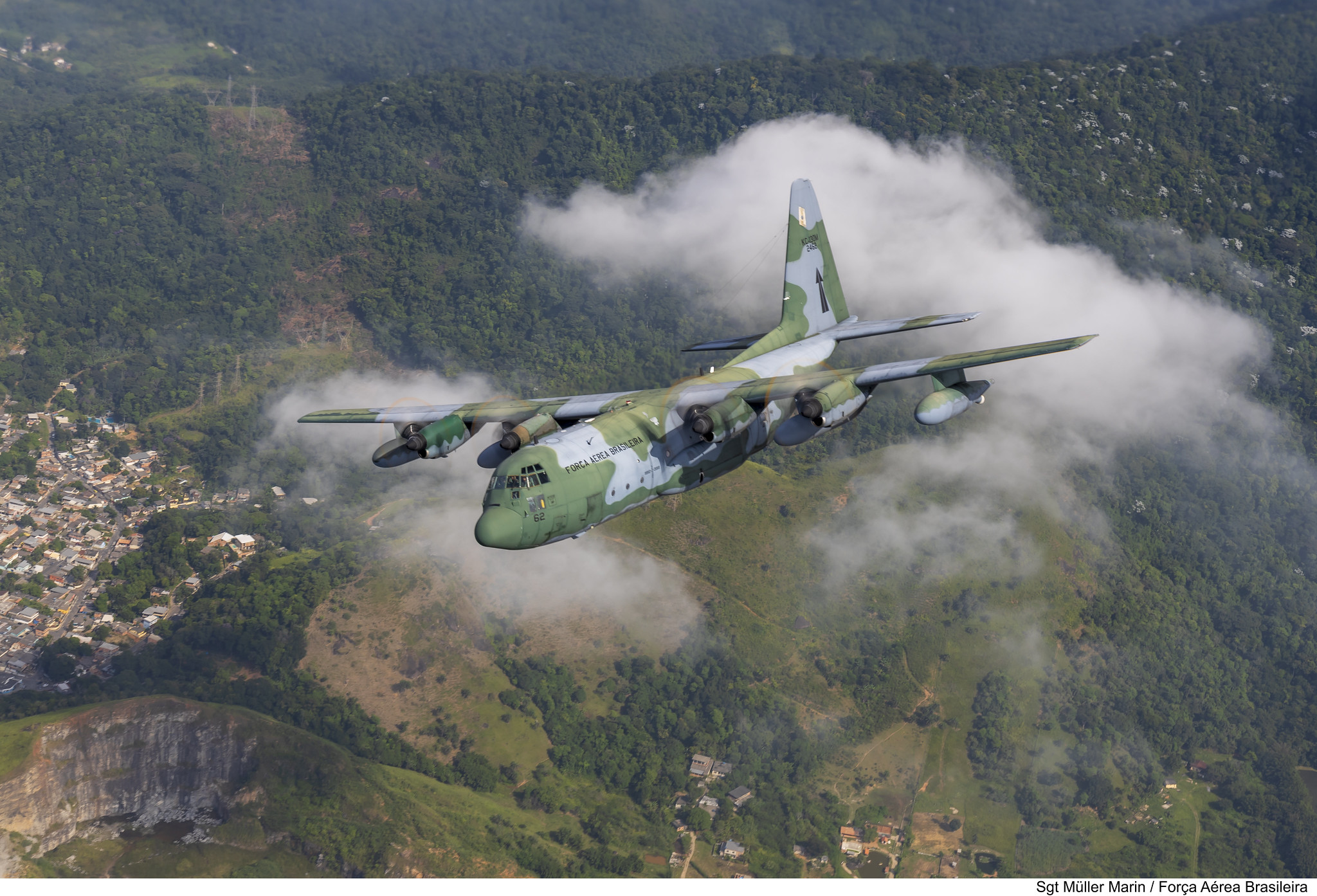 Ultimo vuelo de un C-130 Hercules