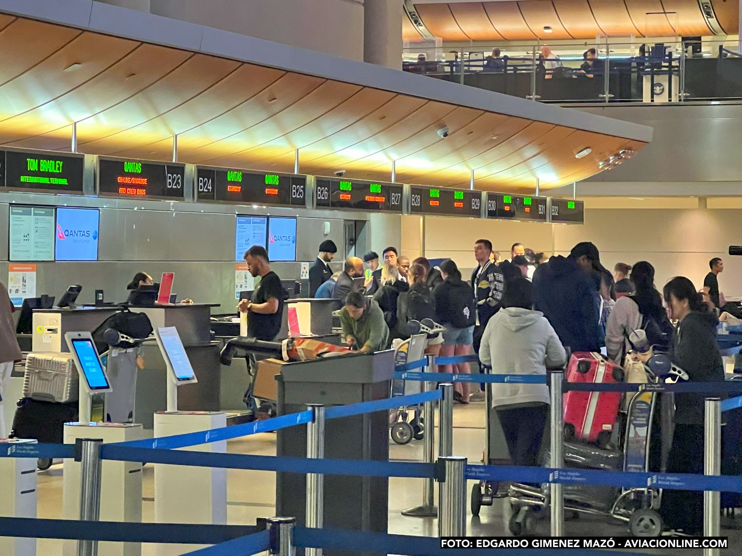 los angeles estados unidos generica pasajeros aeropuerto