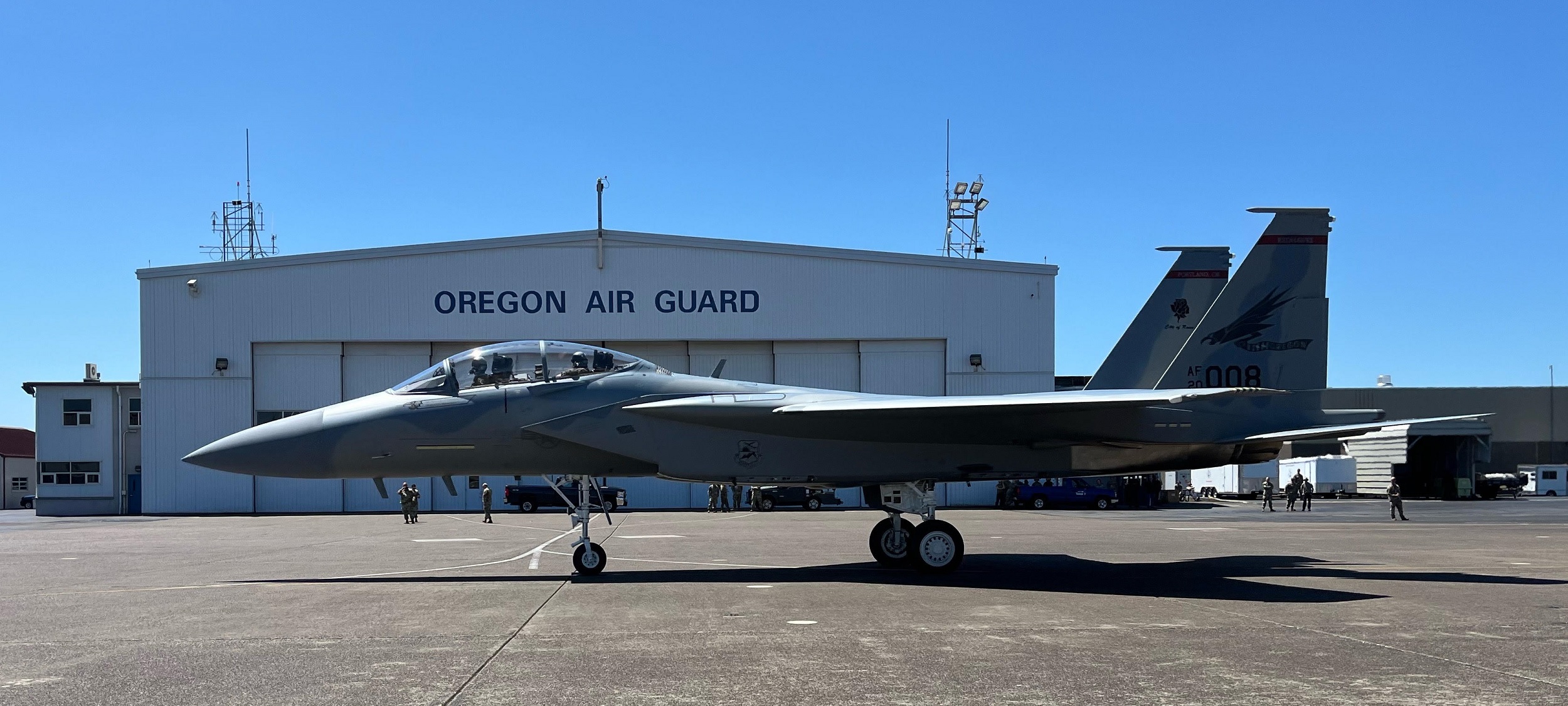 Boeing delivers the first operational F-15EX “Eagle II” to the U.S. Air ...