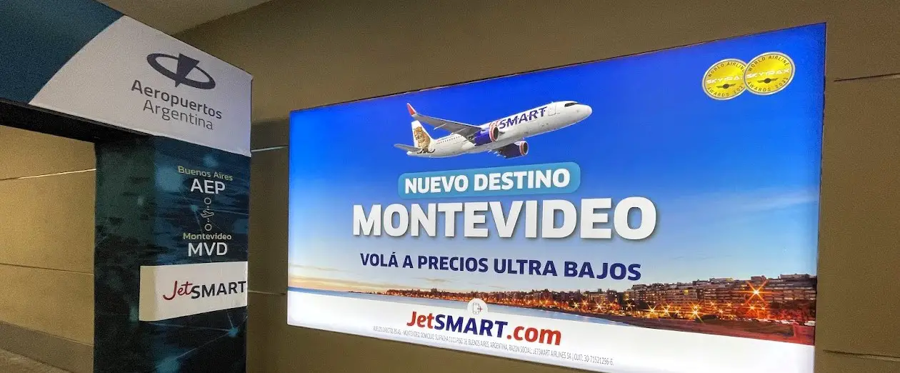 Jetsmart aeroparque montevideo