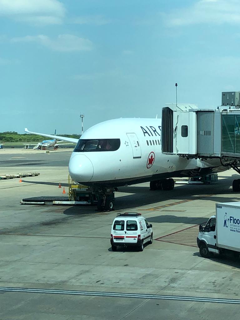 Boeing 787-9 from Air Canada at Ezeiza