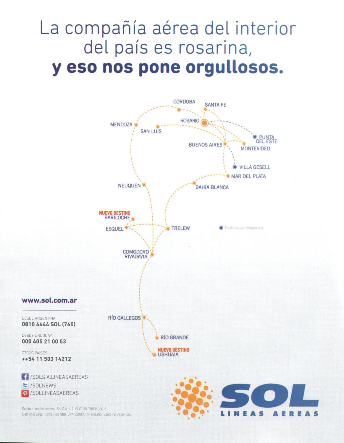 Publicidad de Sol - 2012 (via archivo Pablo Potenze)