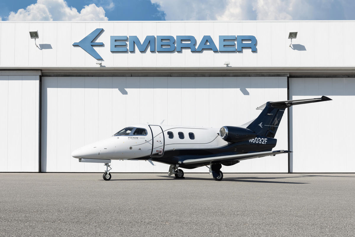 Phenom 100EX - Foto: Embraer