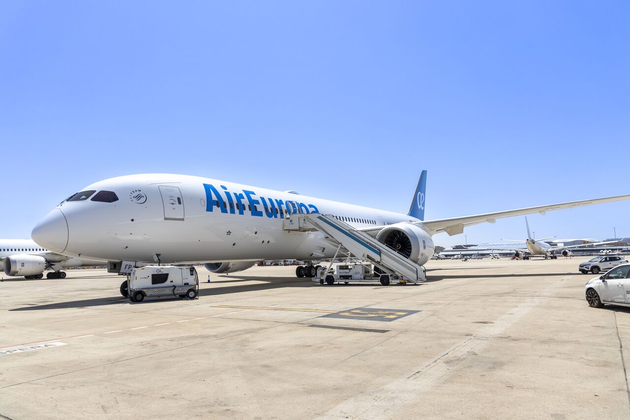 Air Europa se suma al desafío medioambiental de Skyteam y realiza un vuelo disminuyendo emisiones