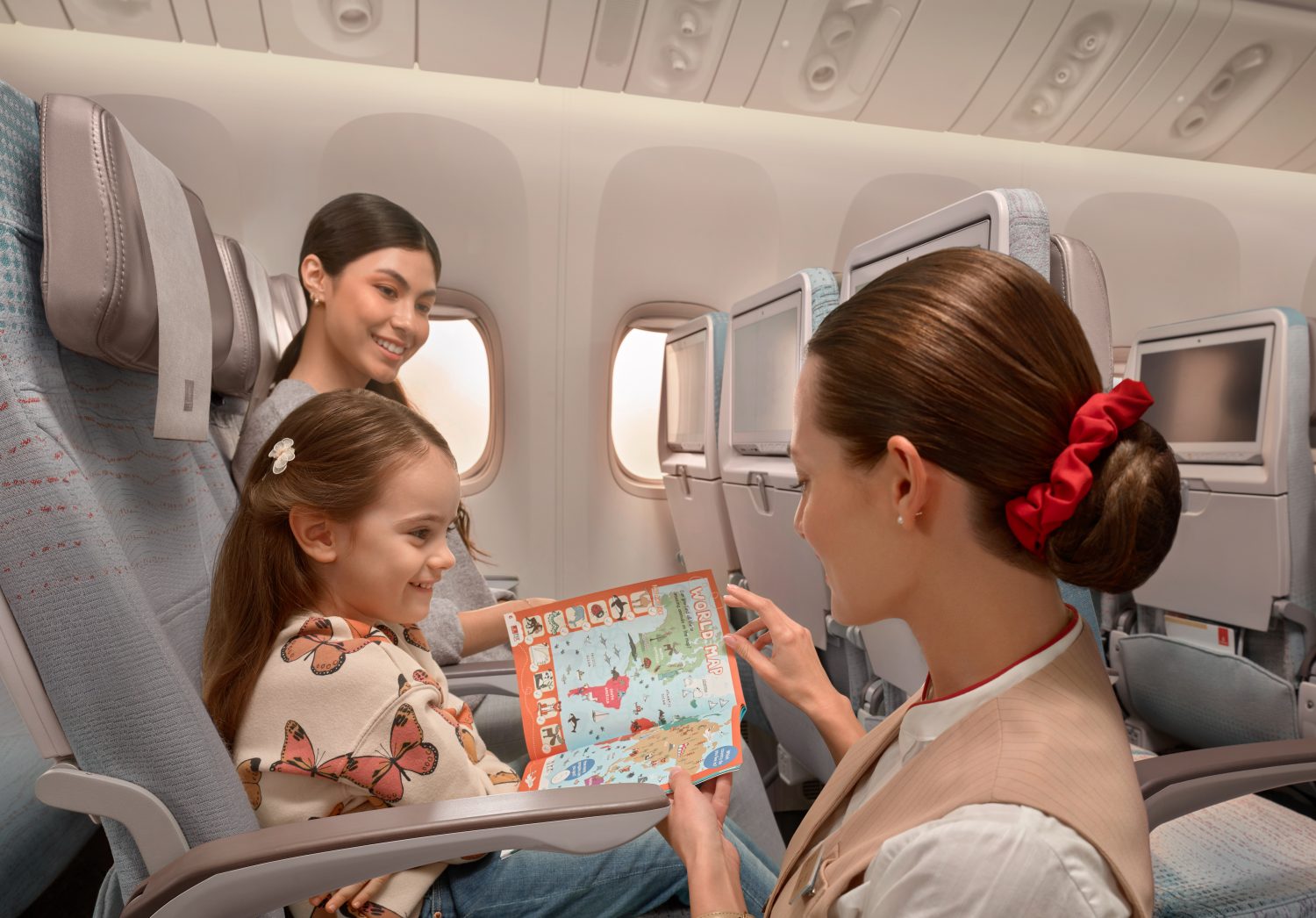 Servicio para menores no acompañados de Emirates