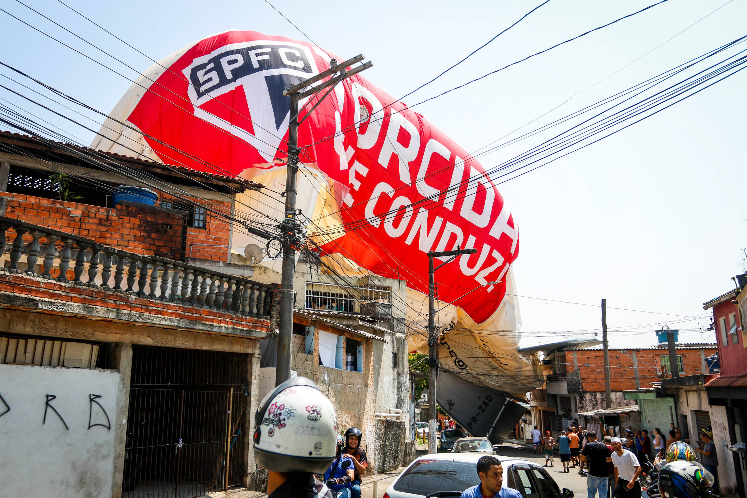 Dirigible se estrella en São Paulo: esto sabemos