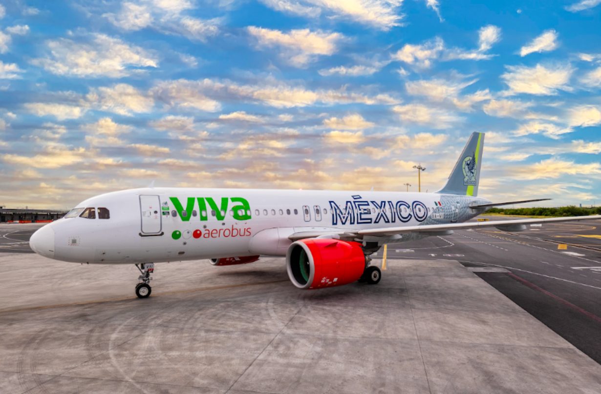 A320neo XA-VII de Viva Aerobús - Seleccion Mexicana