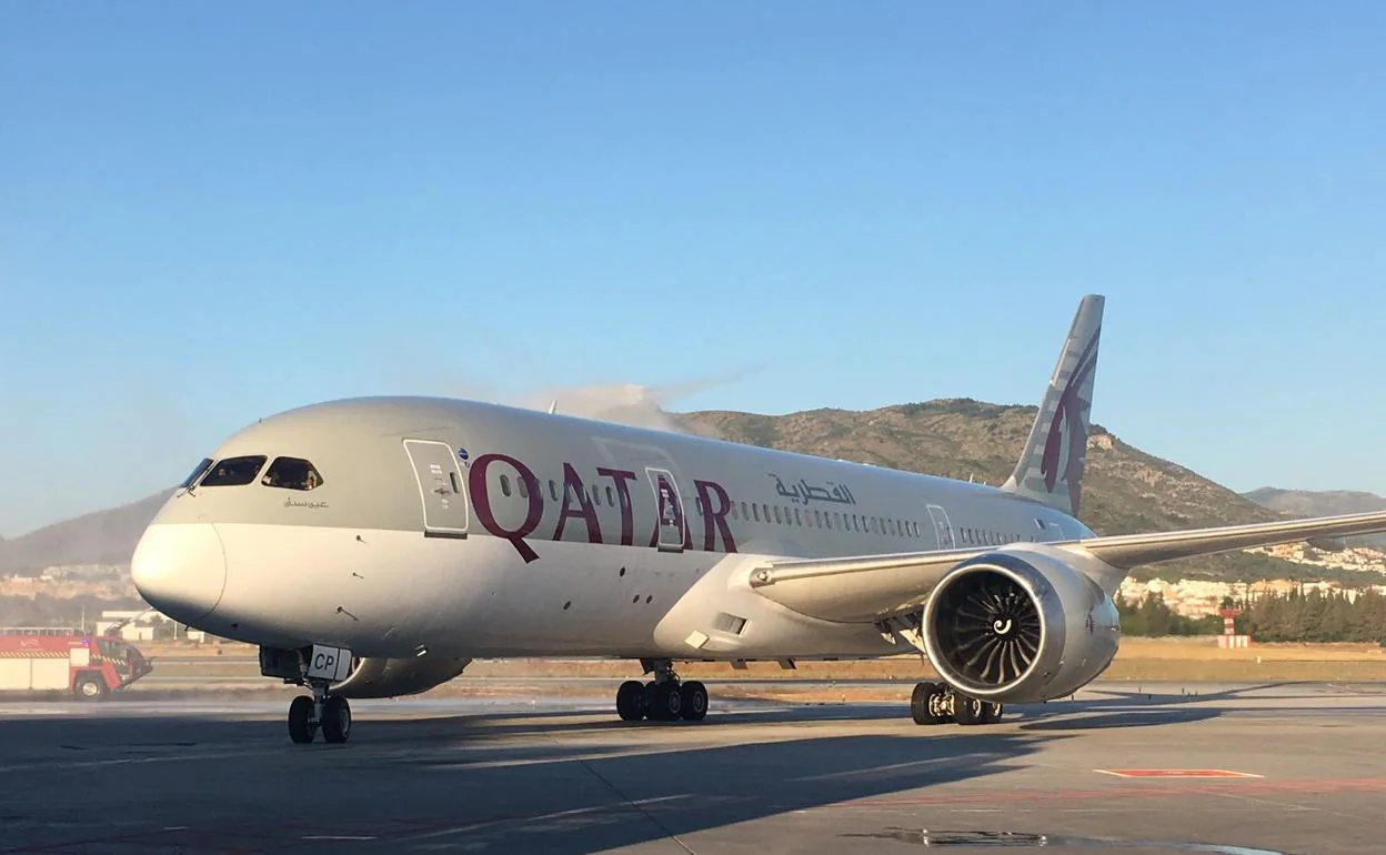 Qatar Airways mantendrá sus vuelos a Málaga durante todo el año