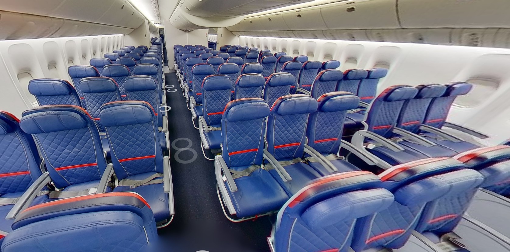 Cabina Economy - Boeing 777-200ER - Gridiron Air