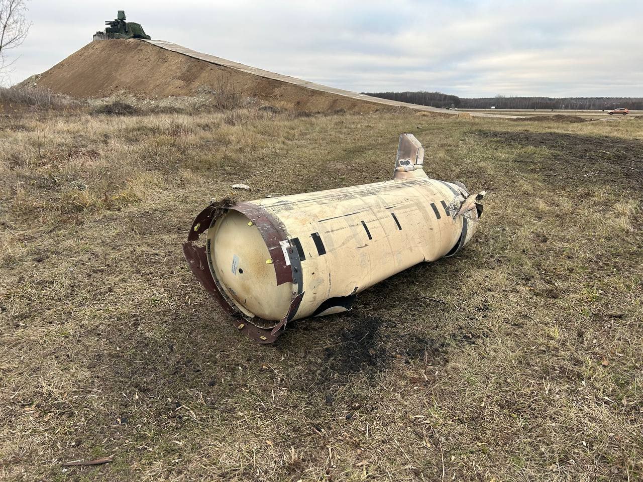 ATAMS downed in Kursk by russian air defense.